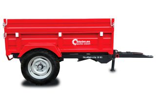 KRM 1500 Damperli Römork